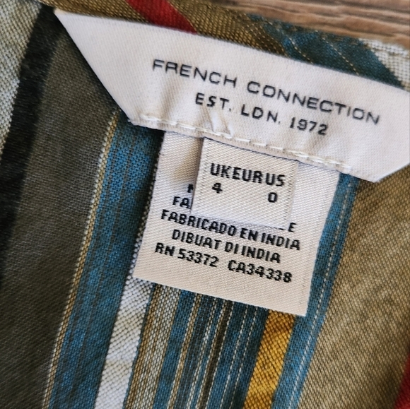 FRENCH Connection Vanya Seersucker Romper - Picture 5 of 12